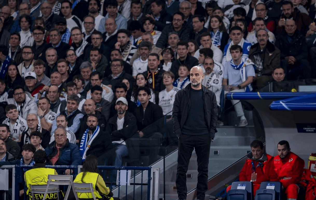 0比3惨败皇马,瓜迪奥拉亲手排出自杀阵容,曼城的欧冠噩梦还在循环